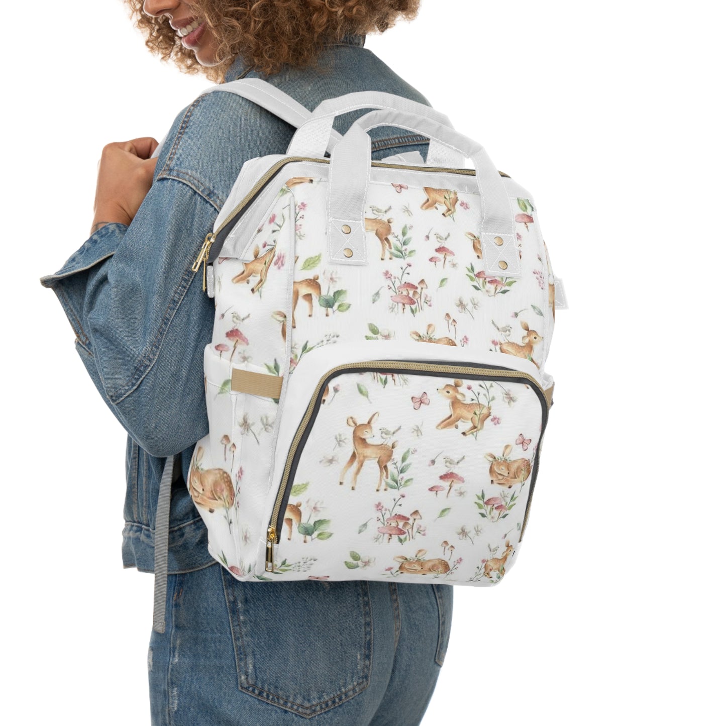 Diaper Backpack - Our Deer Friends