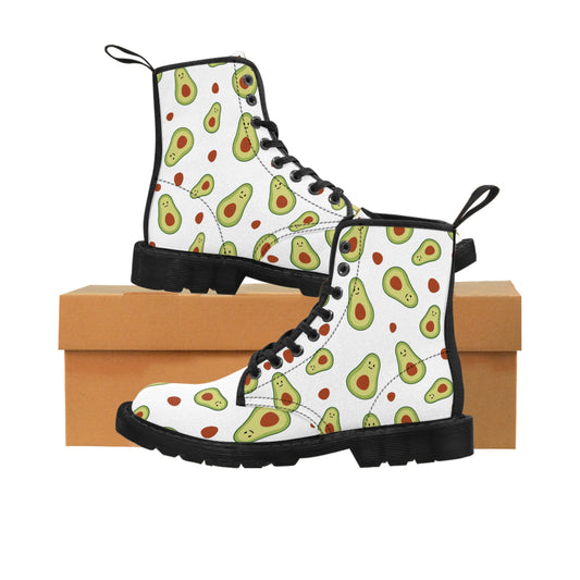 Women's Canvas Avocado Boots