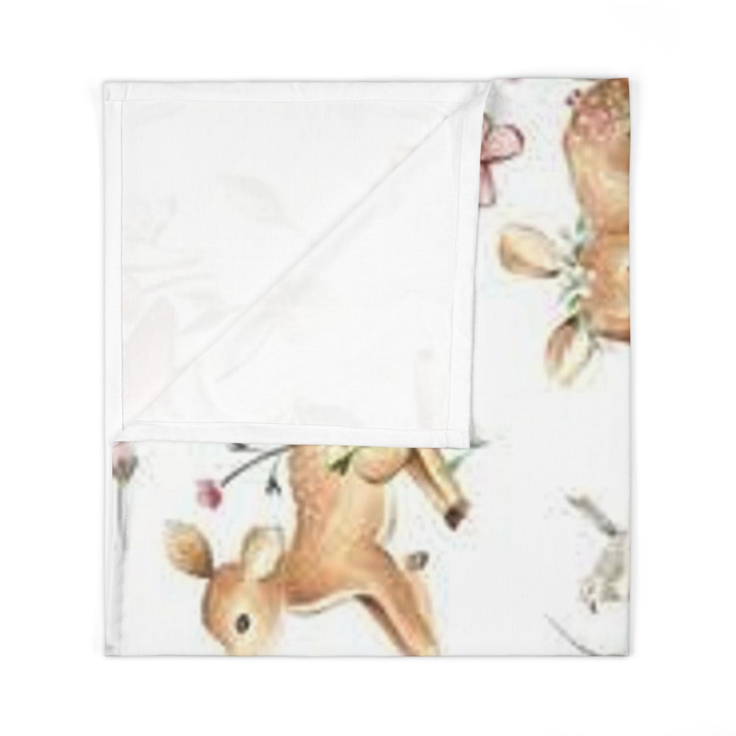 Baby Swaddle Blanket - Our Deer Friends